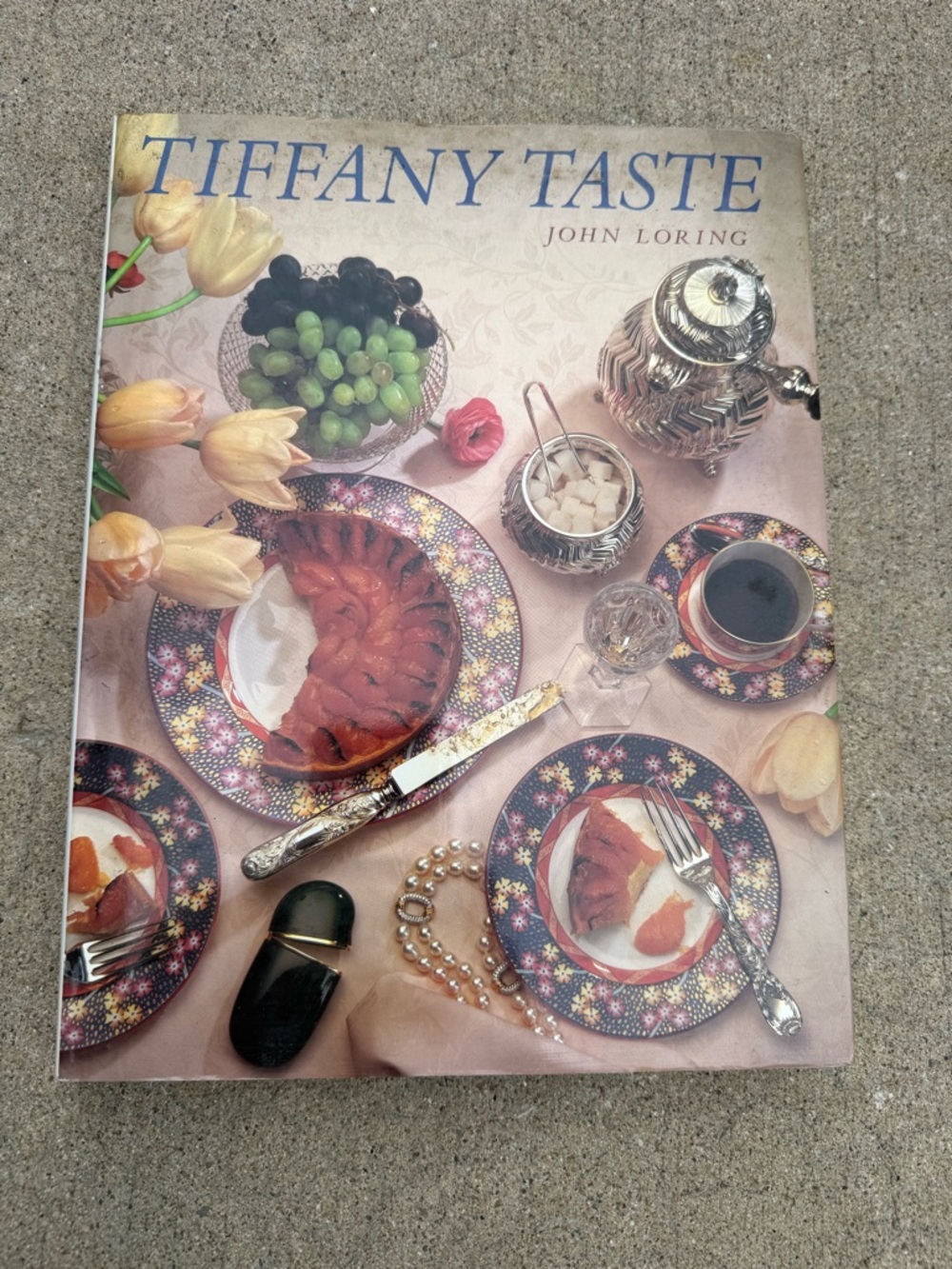 Tiffany Taste Cookbook by John Loring, authentic 1980’s decor inspiration